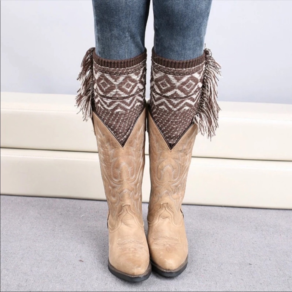 Fringed Boot socks. - Picture 1 of 4